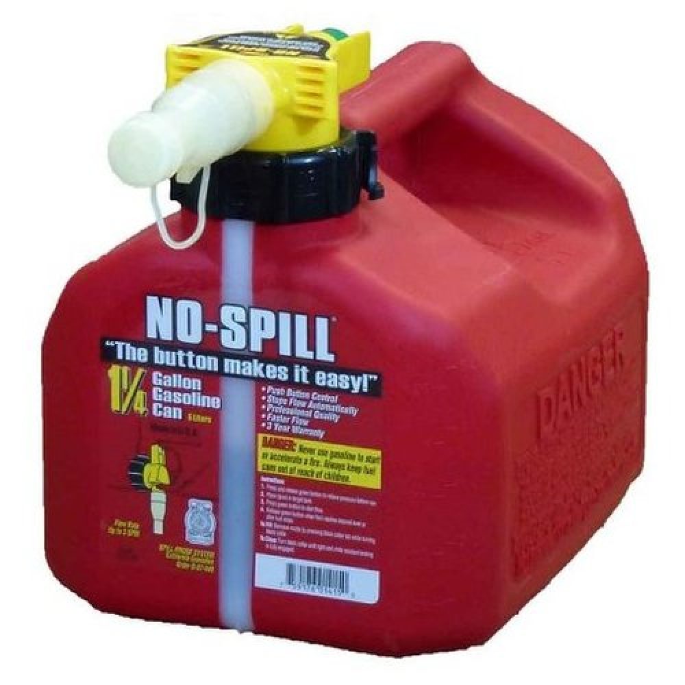 No-Spill 1405 2-1/2-Gallon Poly Gas Can 